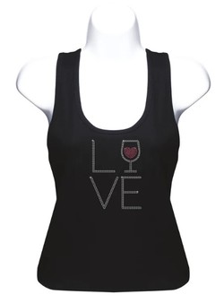 Womens Tank - Love Wine 1